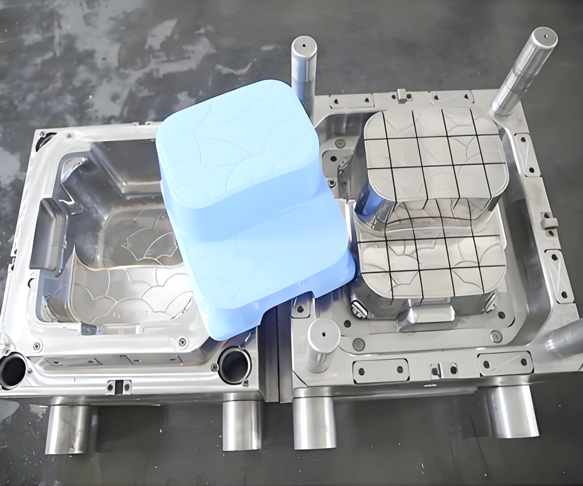 White ceramic CNC milling prototype part for electronic applications