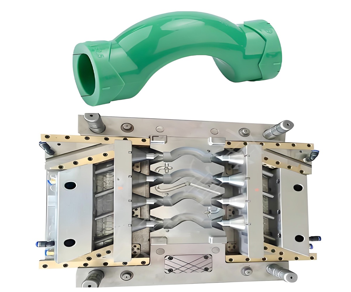 White ceramic CNC milling prototype part for electronic applications