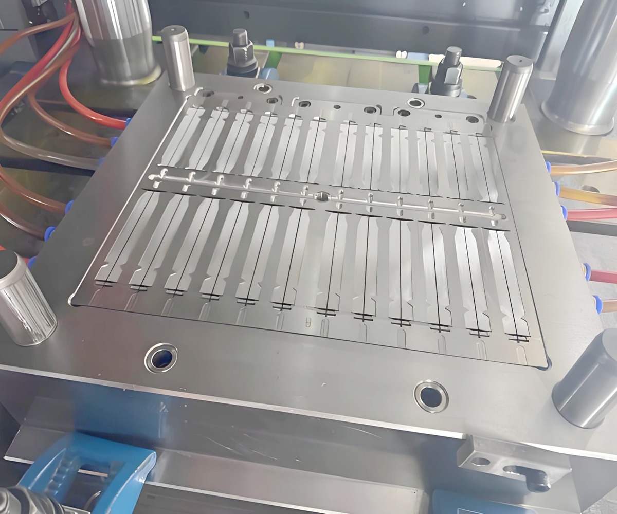 White ceramic CNC milling prototype part for electronic applications