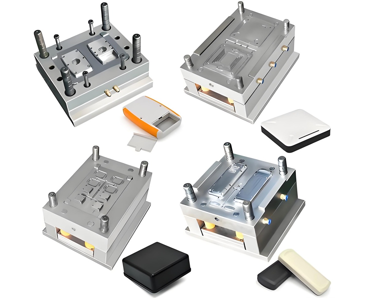 White ceramic CNC milling prototype part for electronic applications