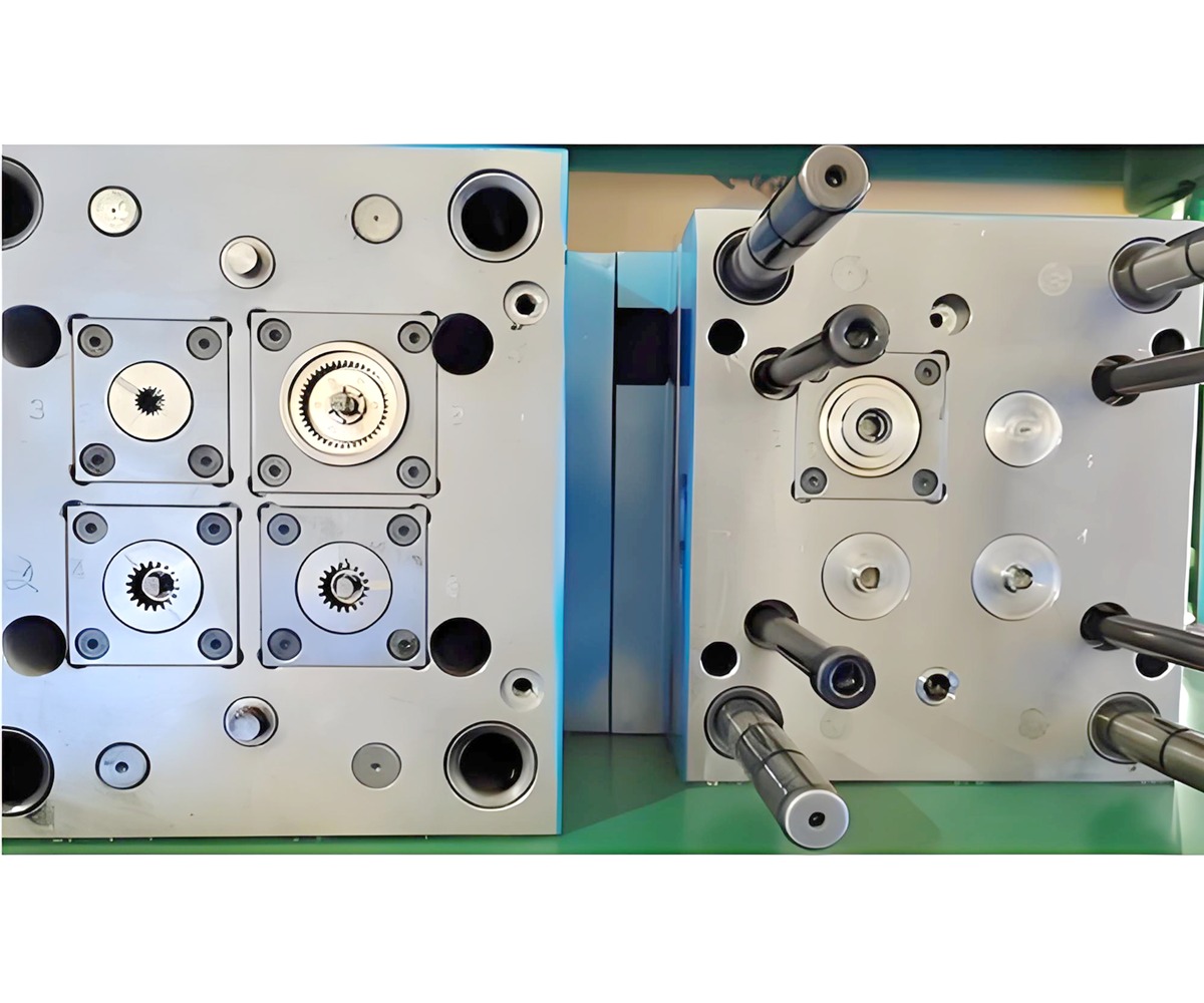 White ceramic CNC milling prototype part for electronic applications