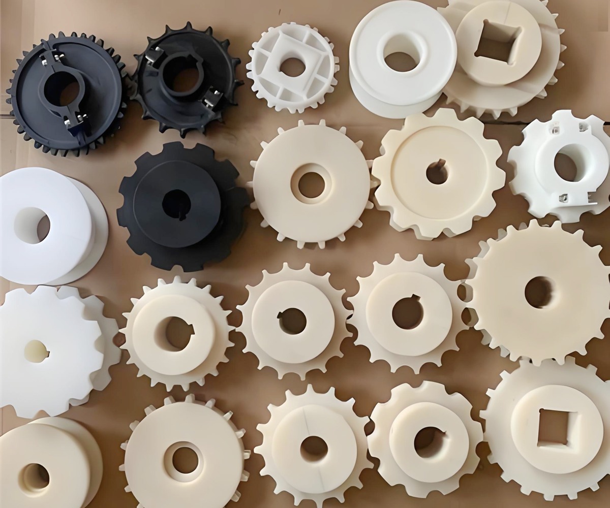 White ceramic CNC milling prototype part for electronic applications