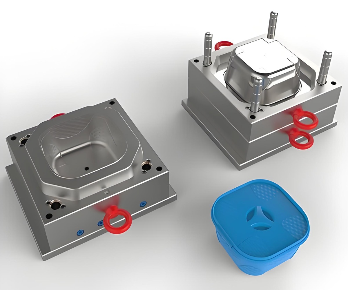 White ceramic CNC milling prototype part for electronic applications